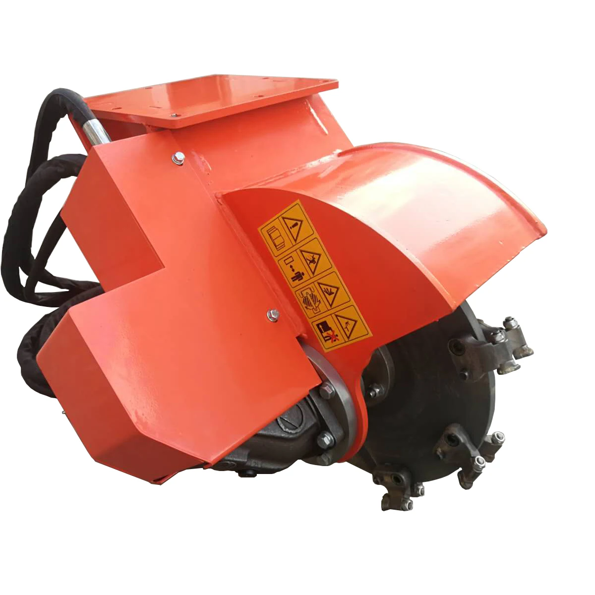 Excavator Stump Grinder For Removing Large Tree Stumps