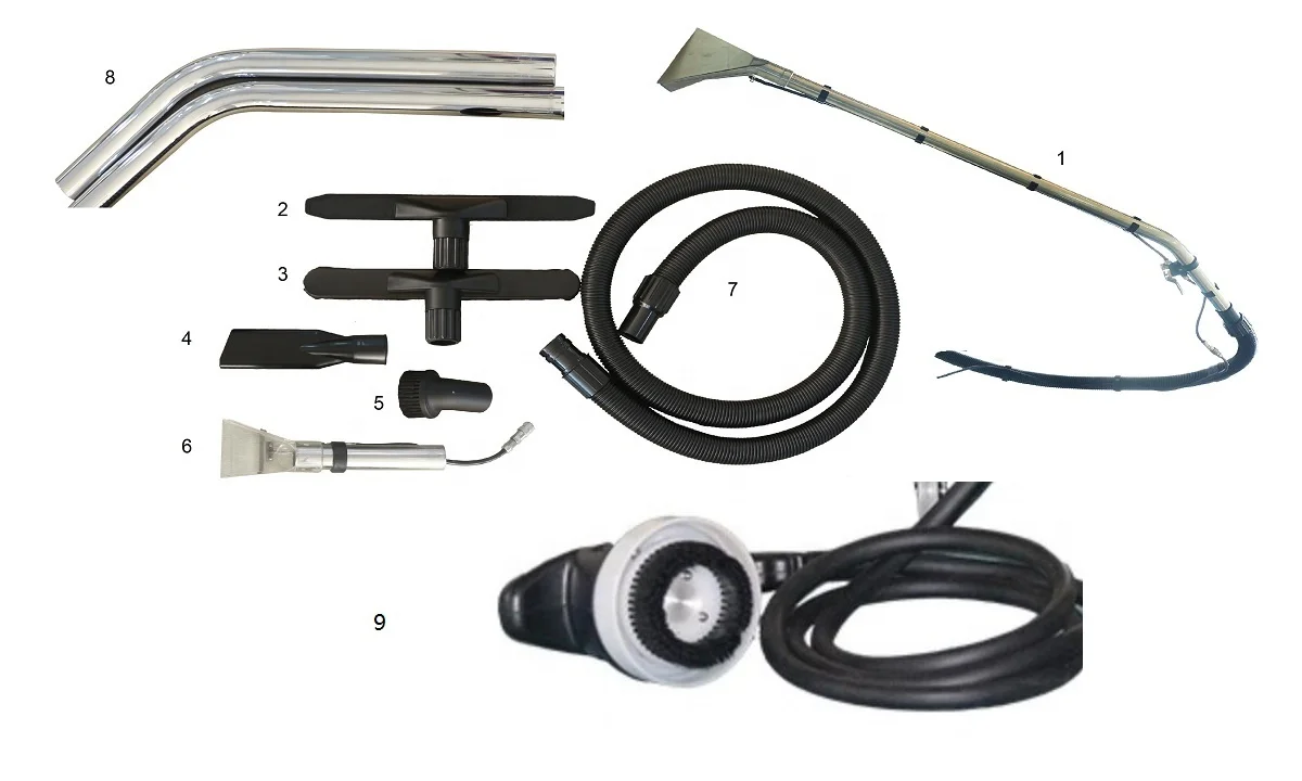 China motor 4 in 1 car vacuum cleaner industrial commercial home portable carpet and sofa cleaner