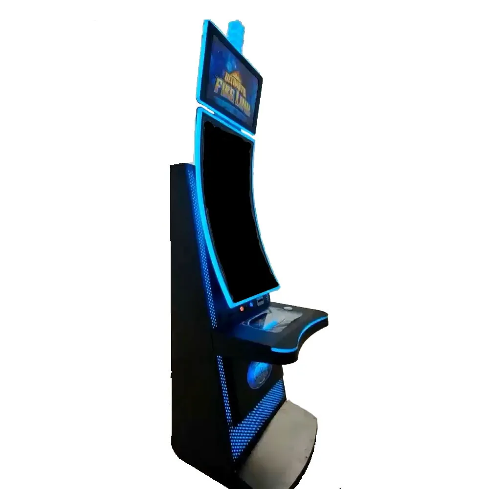 Factory Direct Sale SY-002-43C-W with 43 inch Vertical Curved Touch Screen Prize Game Cabinet for Game Room