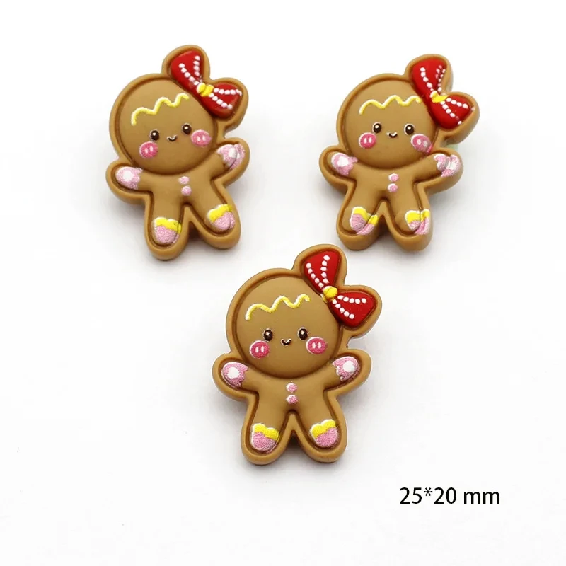 DIY Resin Buttons For Baby Kids Clothes Christmas Tree Bear Santa Sock Decorative Cartoon DIY Sewing Accessories