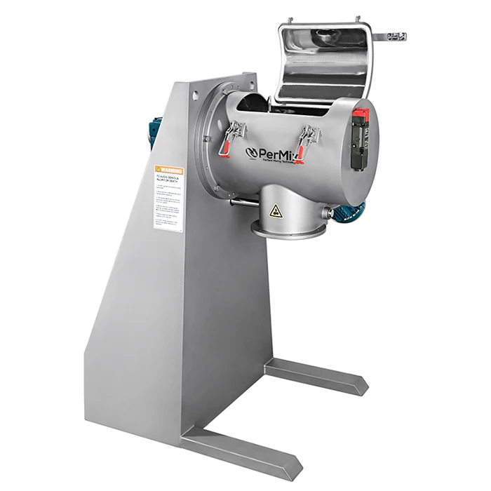 Stainless Steel Plow Mixer Double Shaft Vacuum Deaerator Paddle Mixing