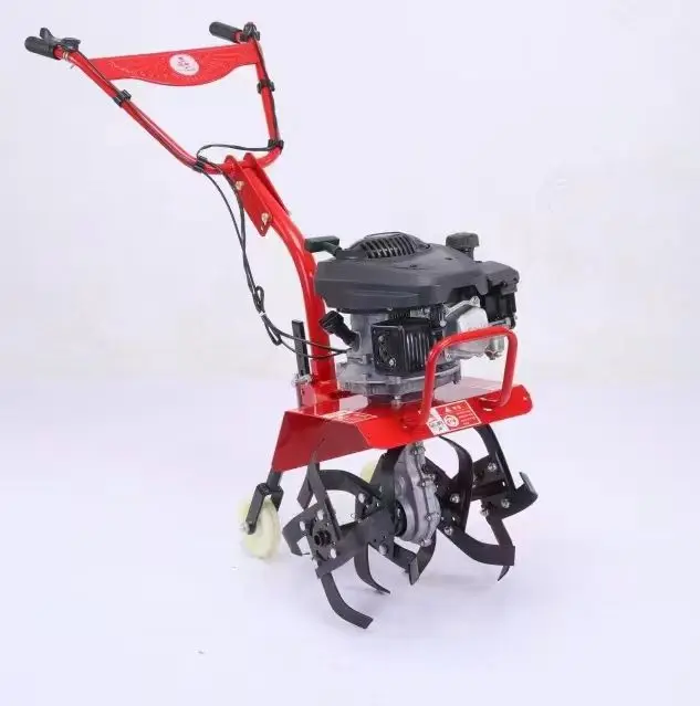 Multifunctional garden Agriculture farm machine 2 or 4 stroke 52CC manual mini rotary gasoline-powered cultivator