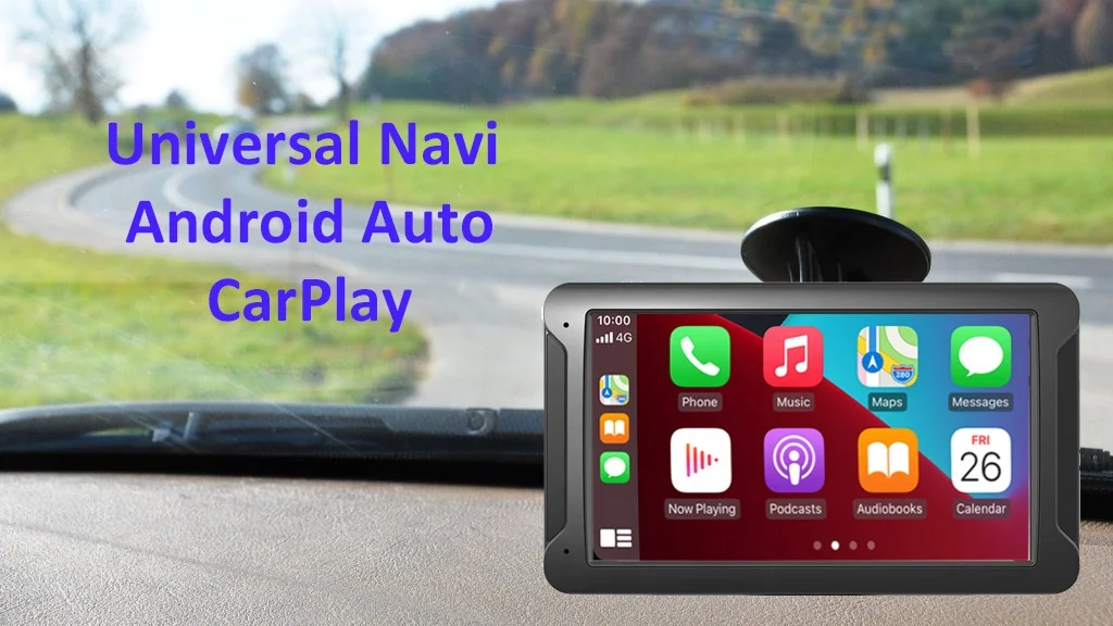 RuiHao Newest Easy setup carplay over  carplay pad carplay portable screen for Cars