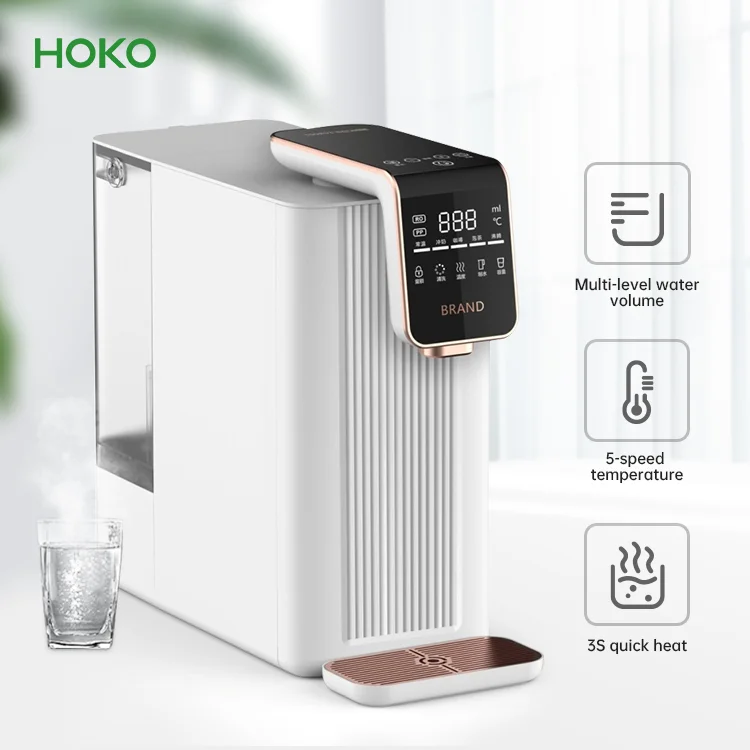 household portable alkaline Instant Hydrogen water purifier for home water purifier machine countertop ro water purifier filter