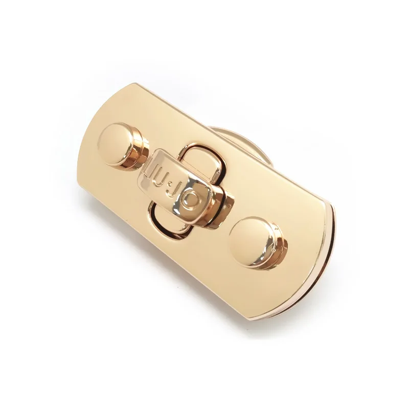 Custom Metal bag hardware twist lock for bag