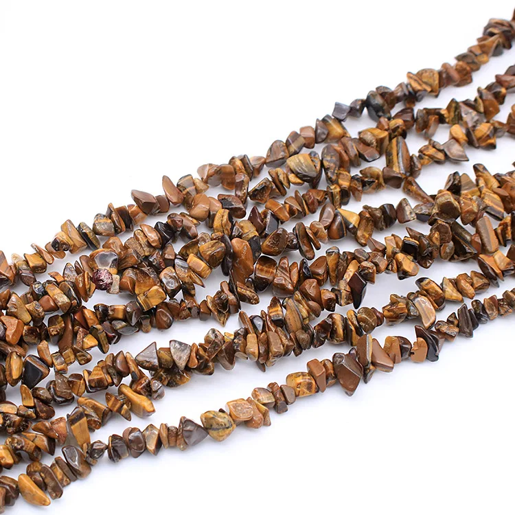 Chip Stone Gravel 5-8mm Rubble Stone Gemstone Beads Irregular Crushed Stone Wholesale Loose Gemstone Beads For Jewelry Making