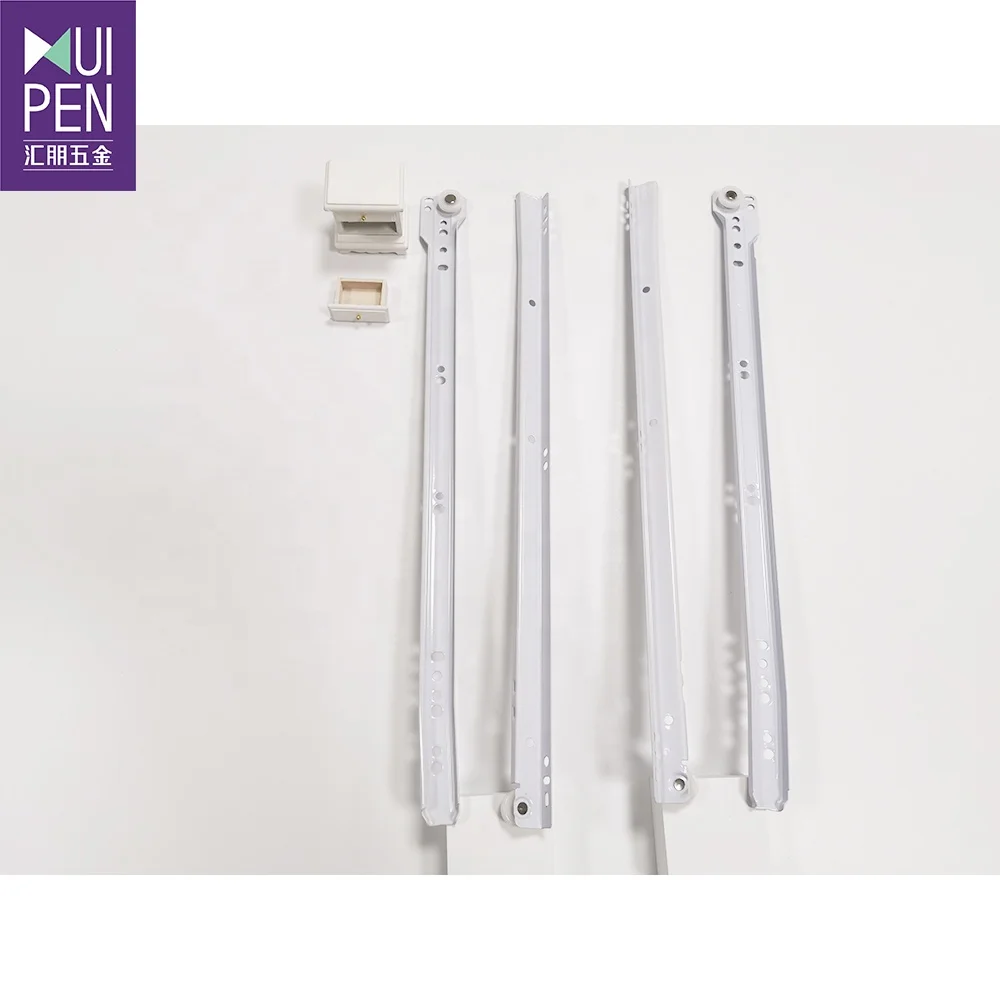 drawer channel furniture slide Factory price good quality epoxy powder coating paint  Drawer slides Runner guides