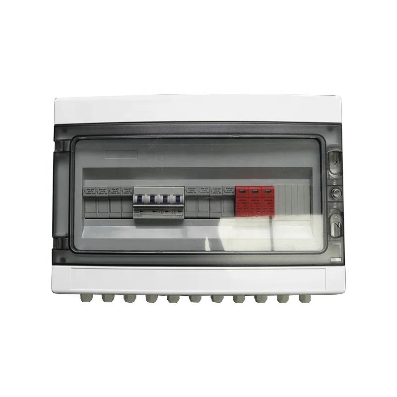 2kw 5kw 10kw PV Combiner Box DC Combiner Box Solar 1000V Waterproof Solar Array Junction Box