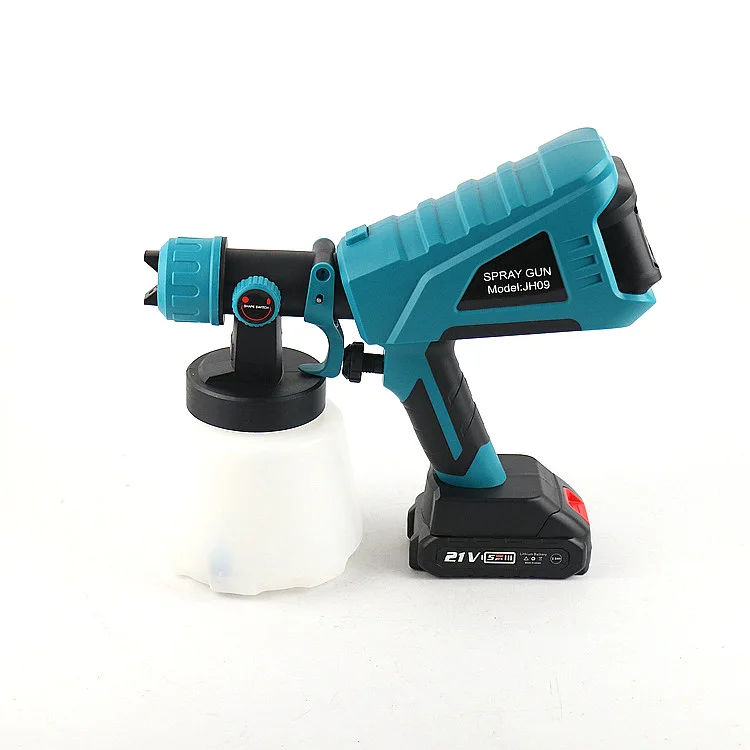 2022 Customized Cordless Paint Sprayer Professional Airless Water Garden Texture Painting Ceiling 20V Battery Spray Gun