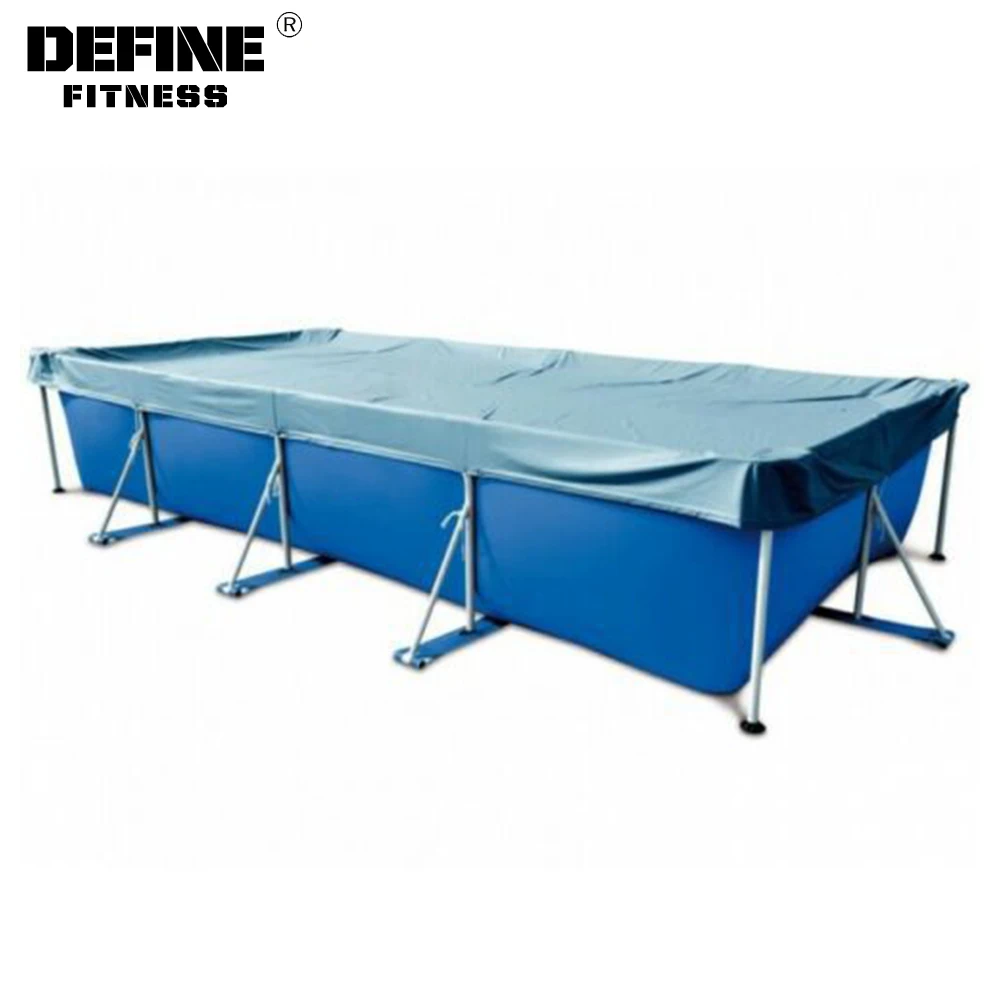 Define fitness Grande Retangular Rectangular Frame Swimming Pool Metal Frame Steel Pool Swimming