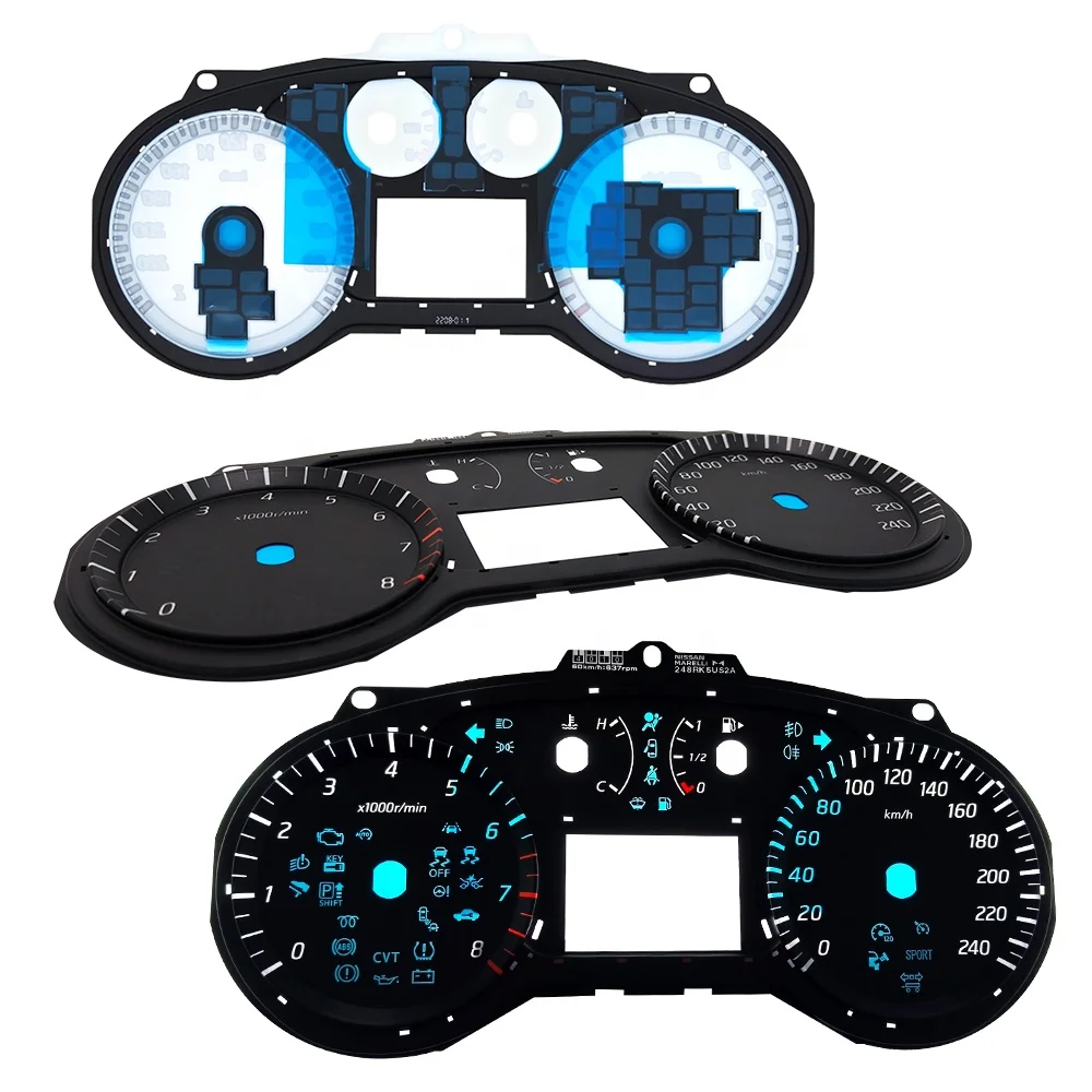 OEM&ODM Custom odometer panel speedometer tachometer digital dashboard instrument cluster gauges