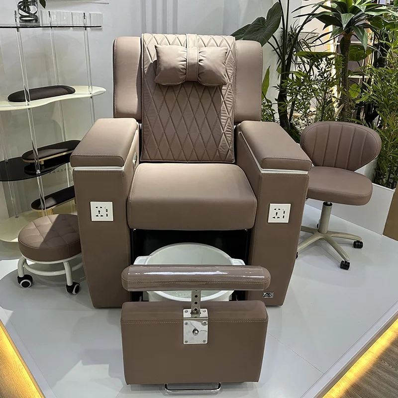 Youtai New Beauty Salon Pedicure Chair Electric Foot Bath Sofa Massage Foot Massage Sofa