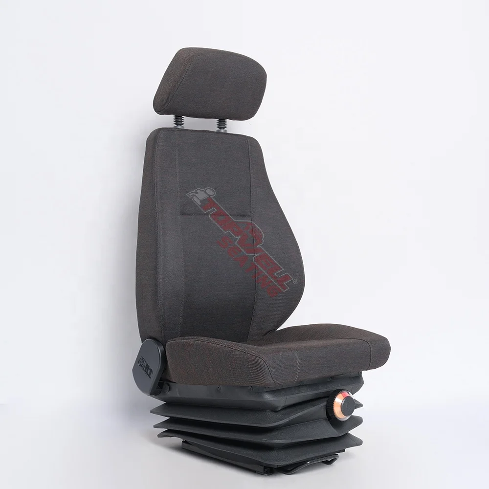 China Most Comfortable ISRI6000/517 STYLE Truck Seat with Weight Knob Mechanical System Front Located Modified Car Seats