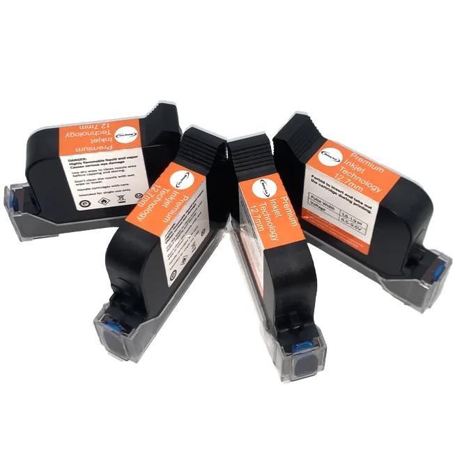 Quick Dry Black Ink Cartridge Solvent based ink cartridge for H-P 45 js12 js10 2588 2580 Inkjet printing machine