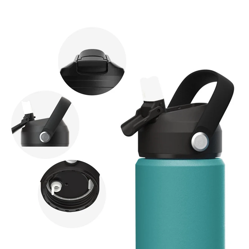 Custom Wholesale Stainless Steel Double Wall Insulated Vacuum Flask School Kids Water Bottle And BPA Free Plastic Lunch Box Kids