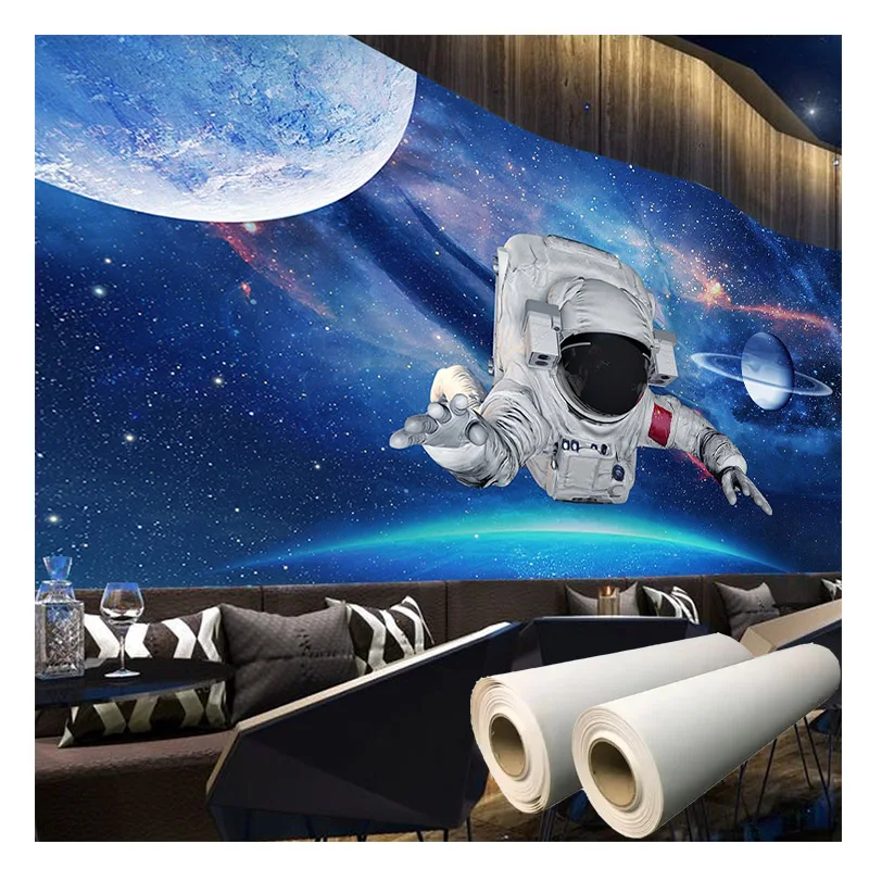 High Quality Blank Art Canvas For Digital Painting Canvas Inkjet Printing Self Adhesive Canvas Roll