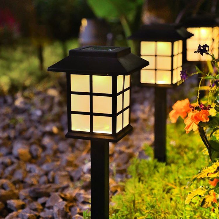 Best-selling colorful decoration modern IP65 outdoor solar lawn lamp waterproof led garden