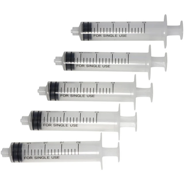 Animal use Veterinary Disposable Syringe 1ml 2ml 5ml Plastic Feeding Tube Syringe for cow sheep pig