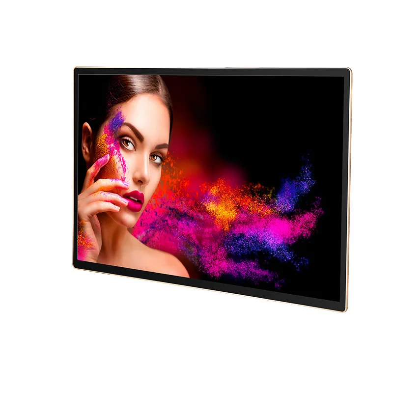 LCD Display Manufacturer 32 43 49 inch Super Slim Wall Mount Digital Signage LCD Touch Screen Advertising Player