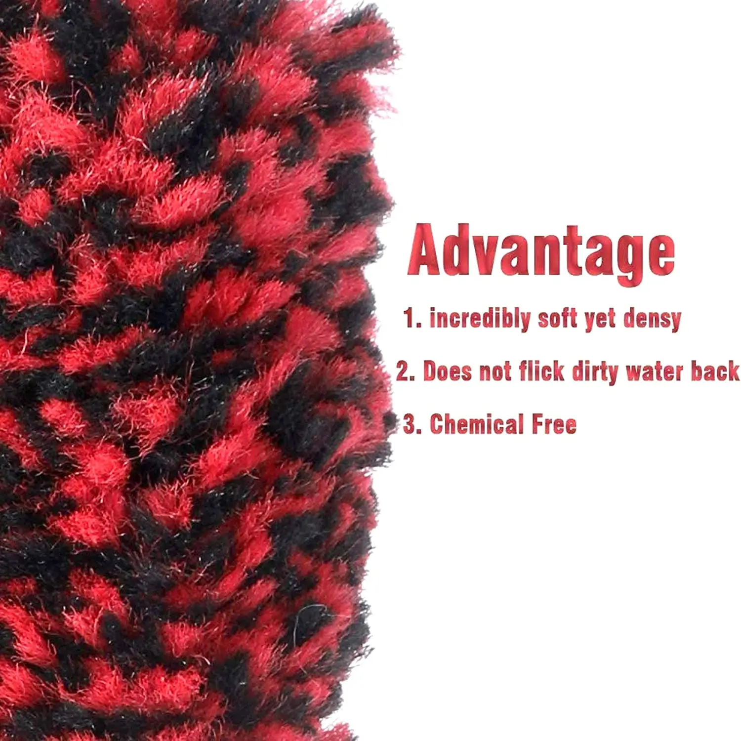 BrushDepot Metal Free Synthetic Wool Wheel Brush,Car Duster Brush Tire Brush for complete safe cleaning