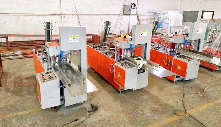 tissue napkin paper making machine  high speed  napkin tissue paper bossing machine  easy operation