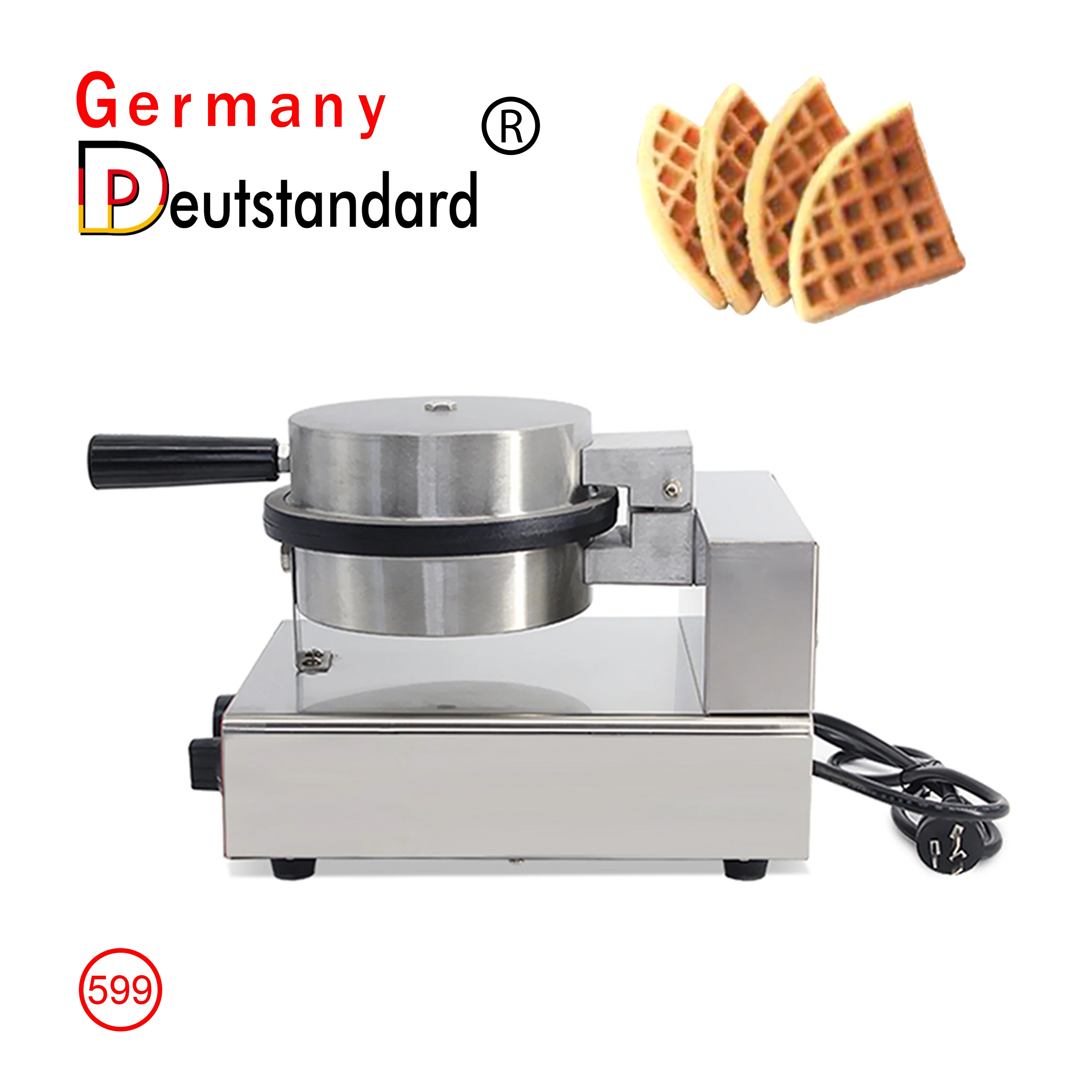 Wholesale other snack machines street food machines Commercial Waffle Maker grill electric sandwich maker for breakfast