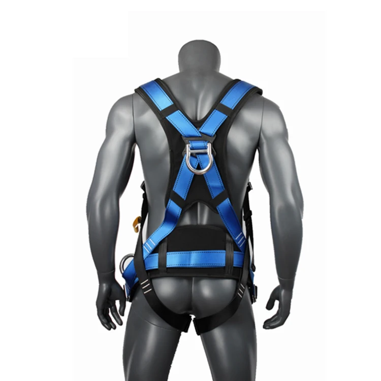 High Tenacity Polyester Webbing Anti-falling Protection Safety Belt Full Body Harness