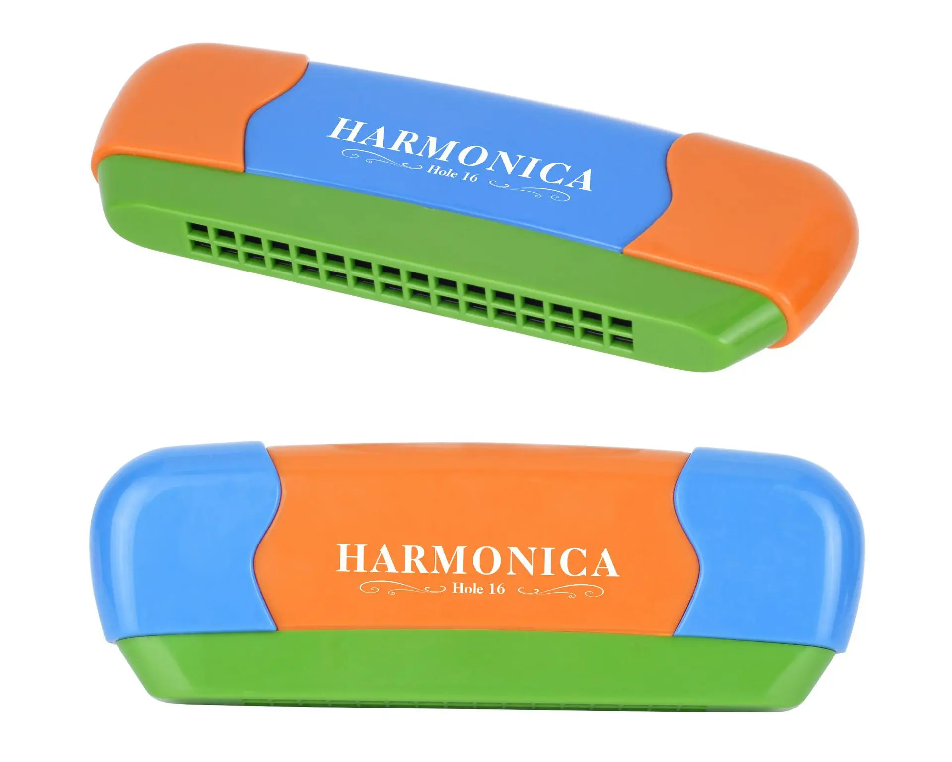 Primary school children student 16 holes C tune safe  harmonica environmentally friendly plastic sound good harmonica