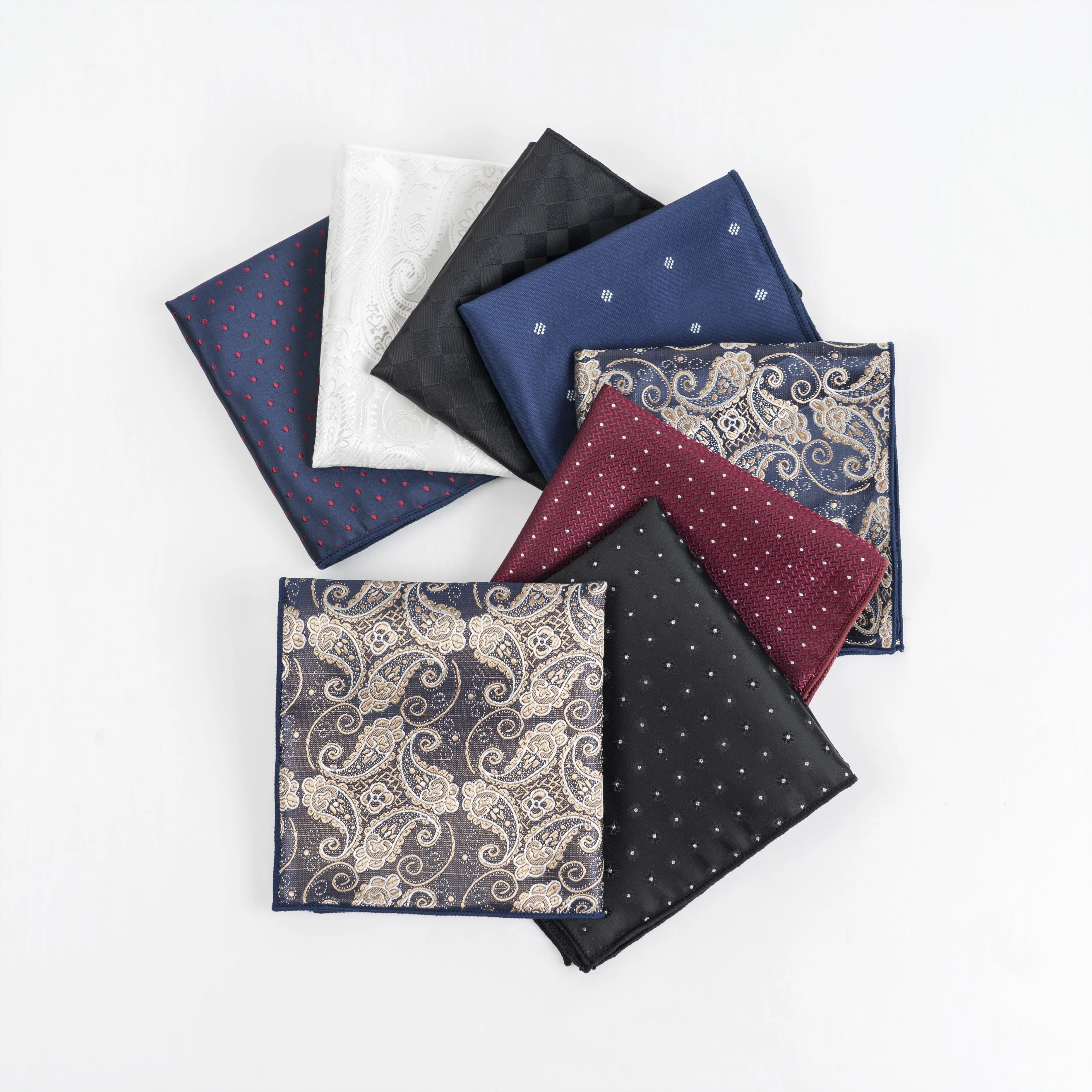 Высококачественный Шелковый Карманный носовой платок роскошного