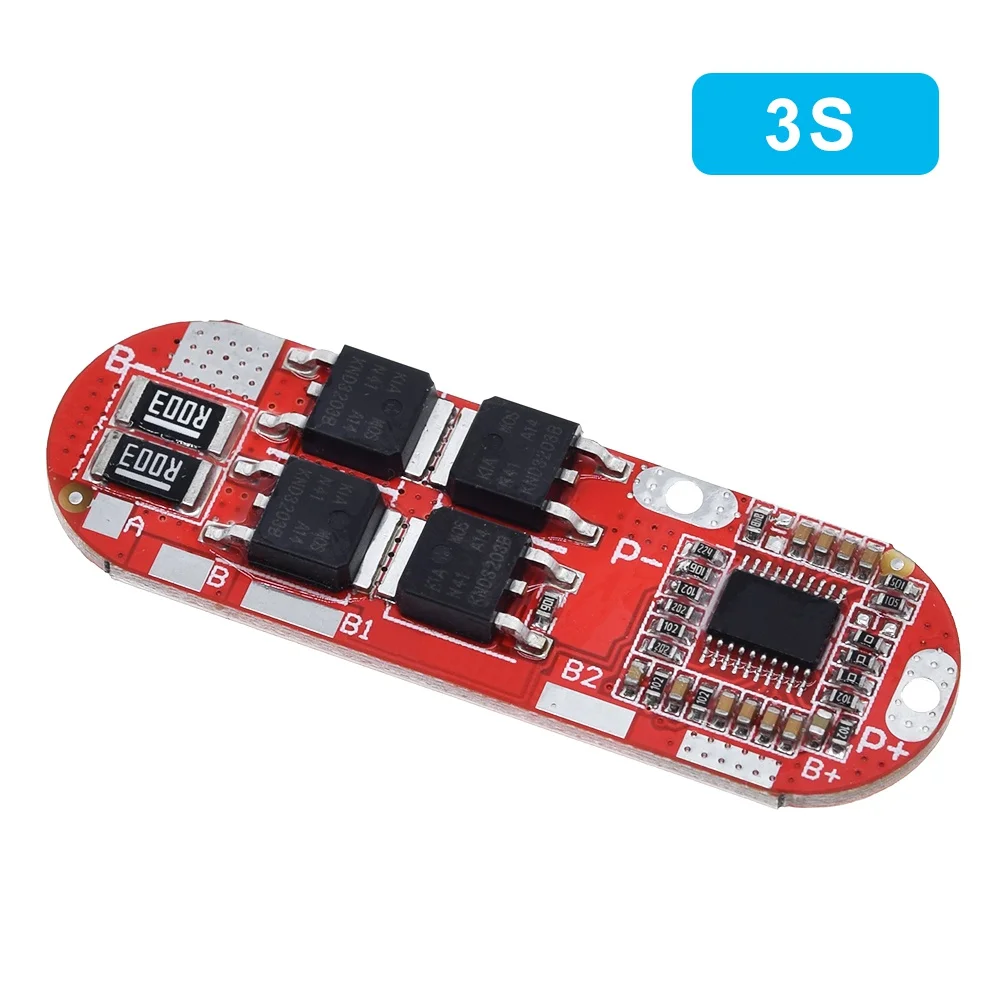 Bms 1s 2s 10a 3s 4s 5s 25a 18650 Li-Ion Lipo Защитная панель для литиевой батареи модуль печатной платы Pcb Pcm зарядное устройство