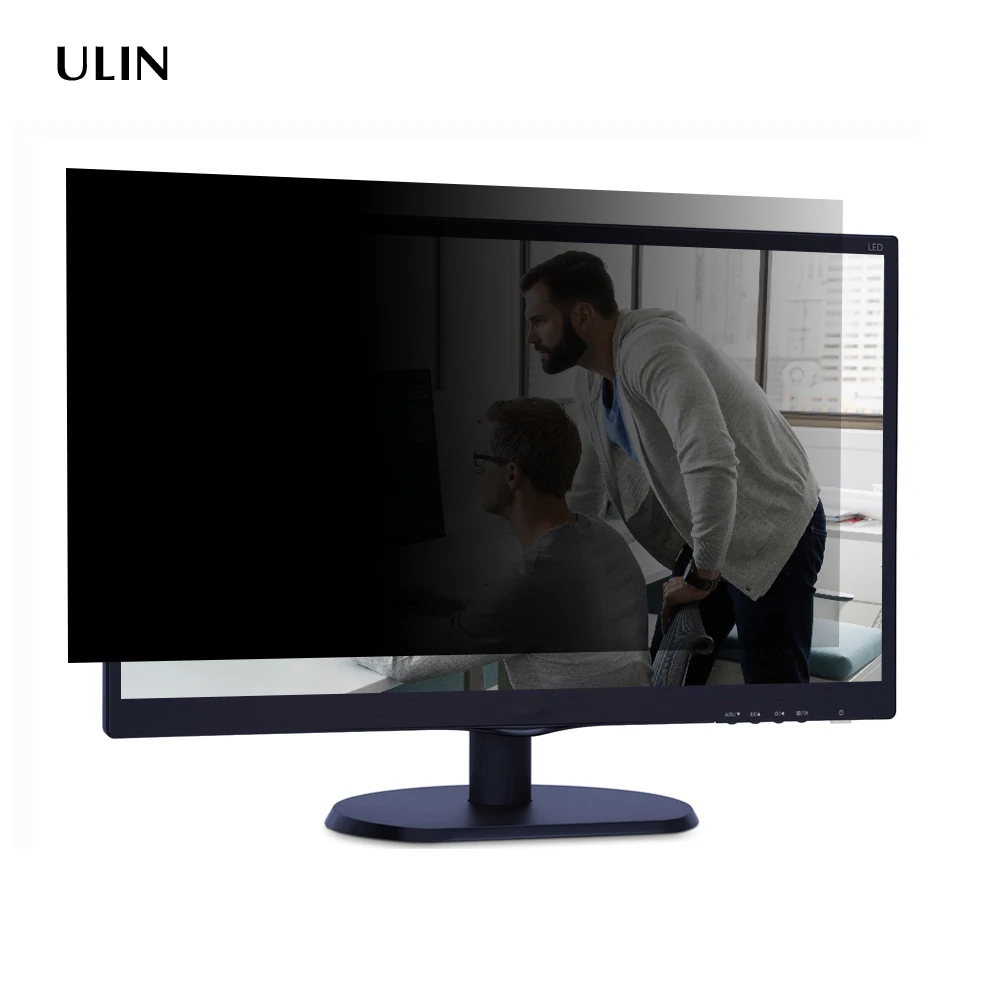 19 Inch Removable Computer Company Privacy Screen Filter Black For Dell Widescreen Monitor 16:09
