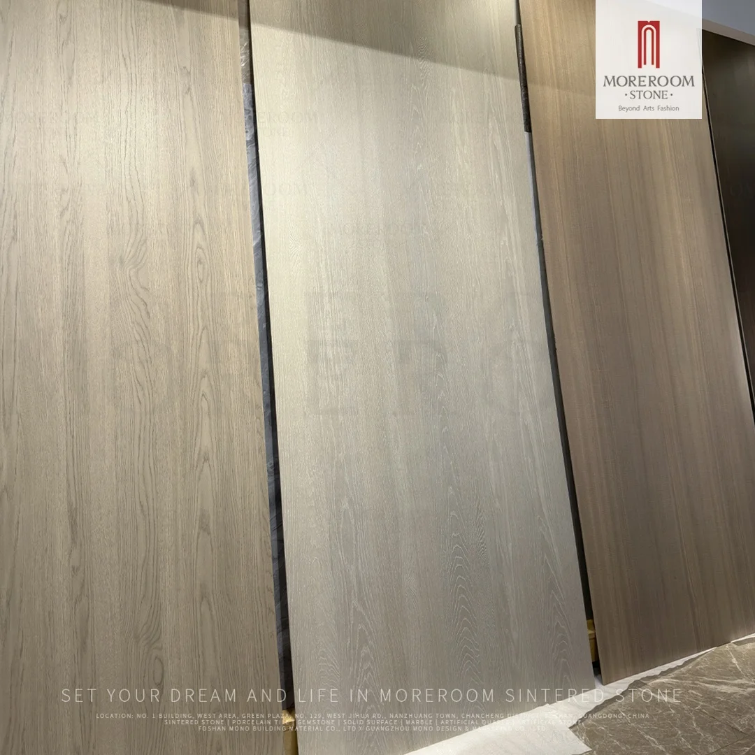 Decorative Wood Effect Design Ceramic Porcelain Tiles For Exterior Floor