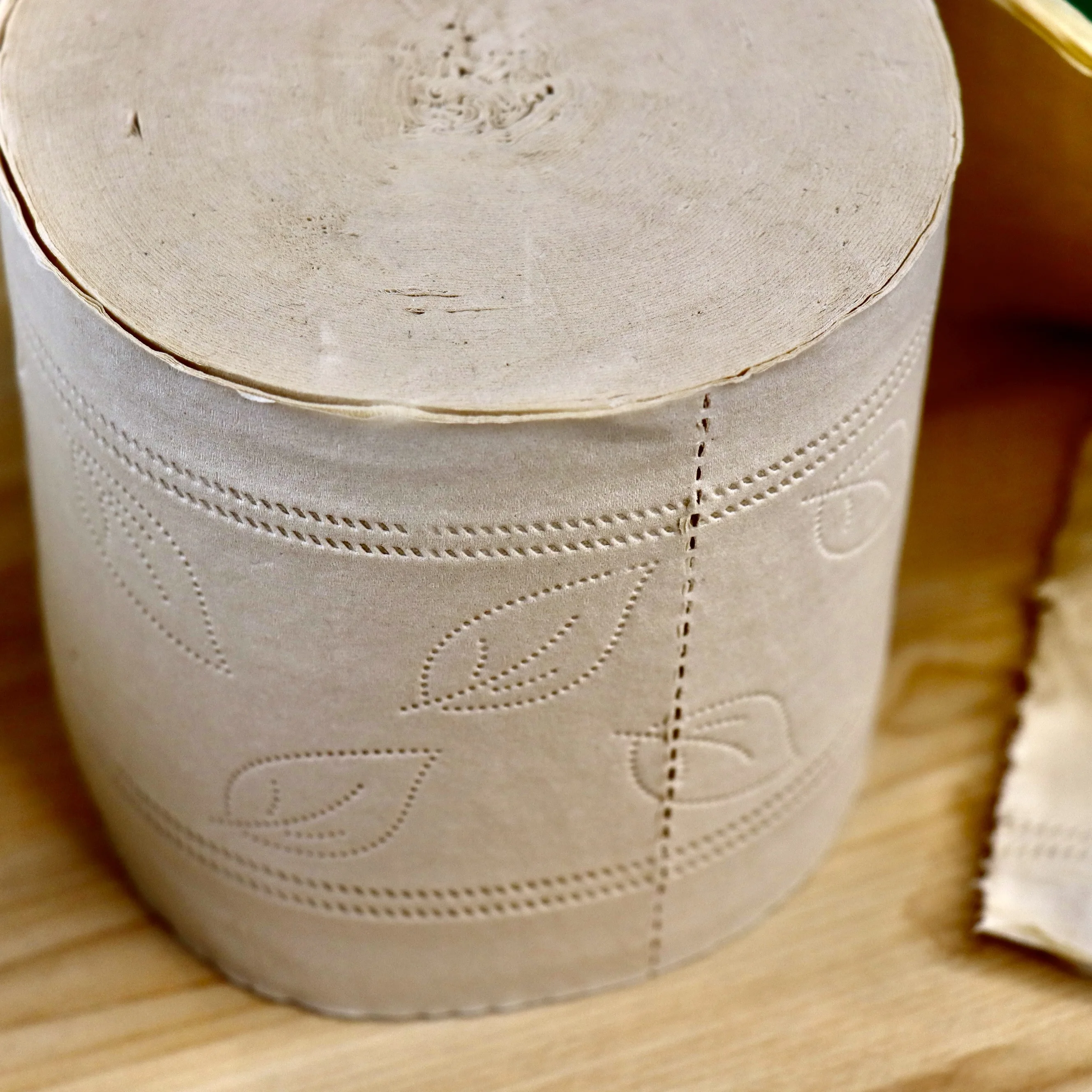 Pulp Unbleached Coreless Bathroom Toilet Paper Toilet Tissue Long Roll OEM Custom Sample Free Wholenewe Bamboo Customized 14 Gsm