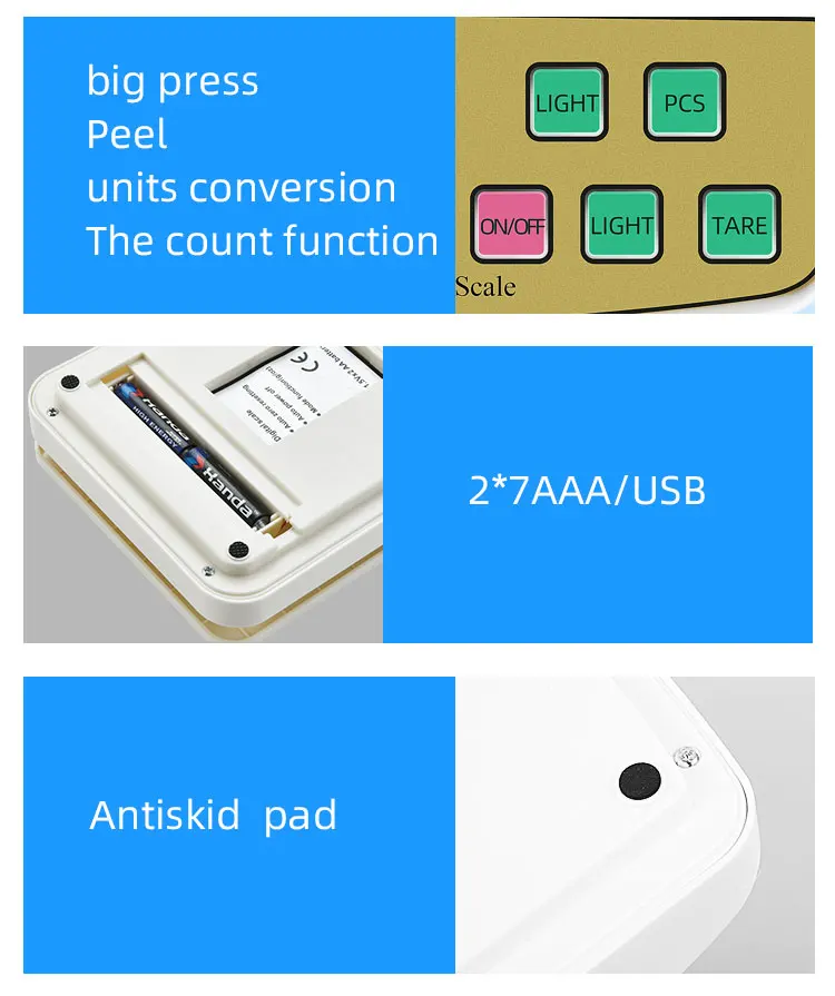 SF-400A weighing scale digital multifunction kitchen and food scale electronic household items