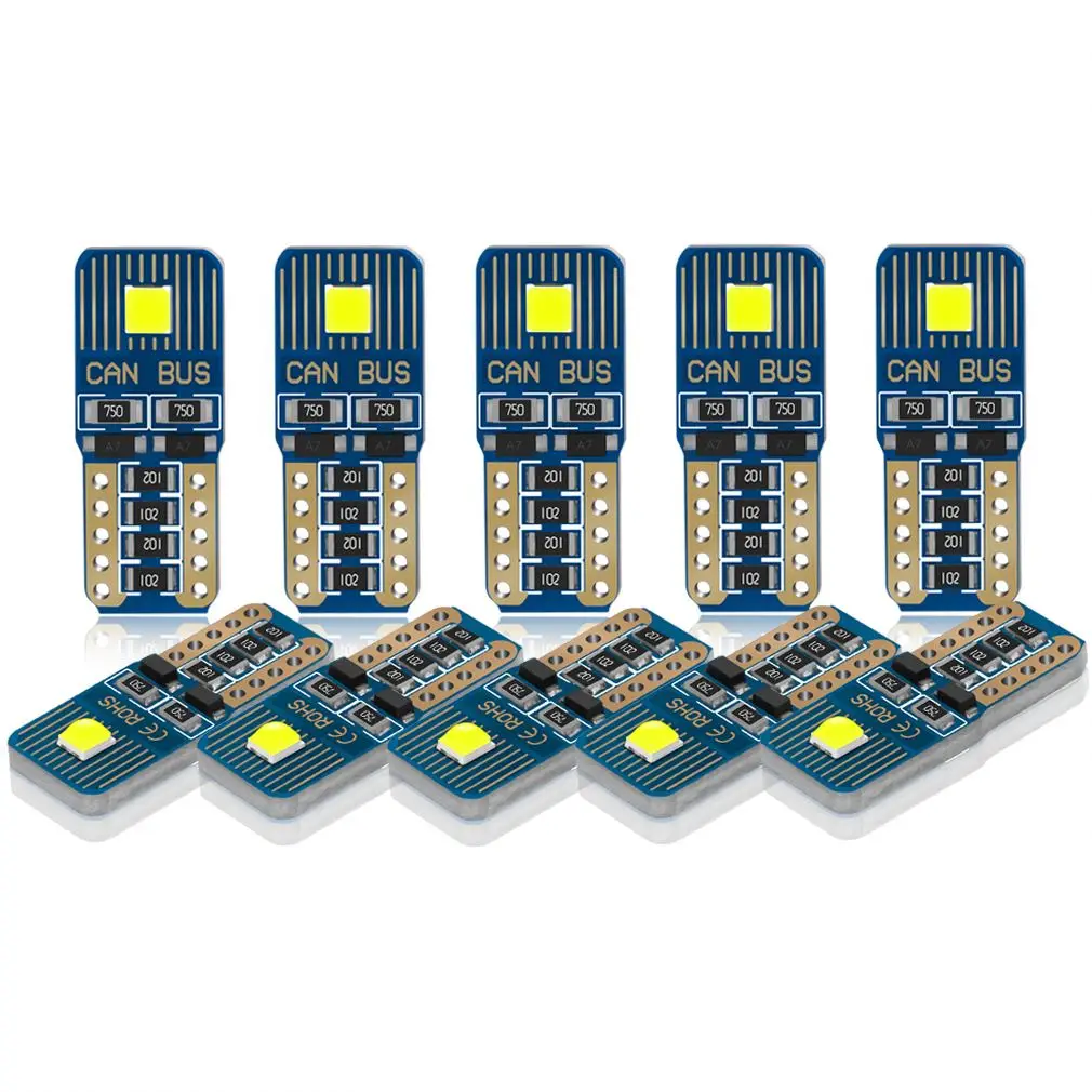 Горячая Распродажа, светодиодная лампа T10 194 ba9s 6,3 V T10 6,3 v pinball