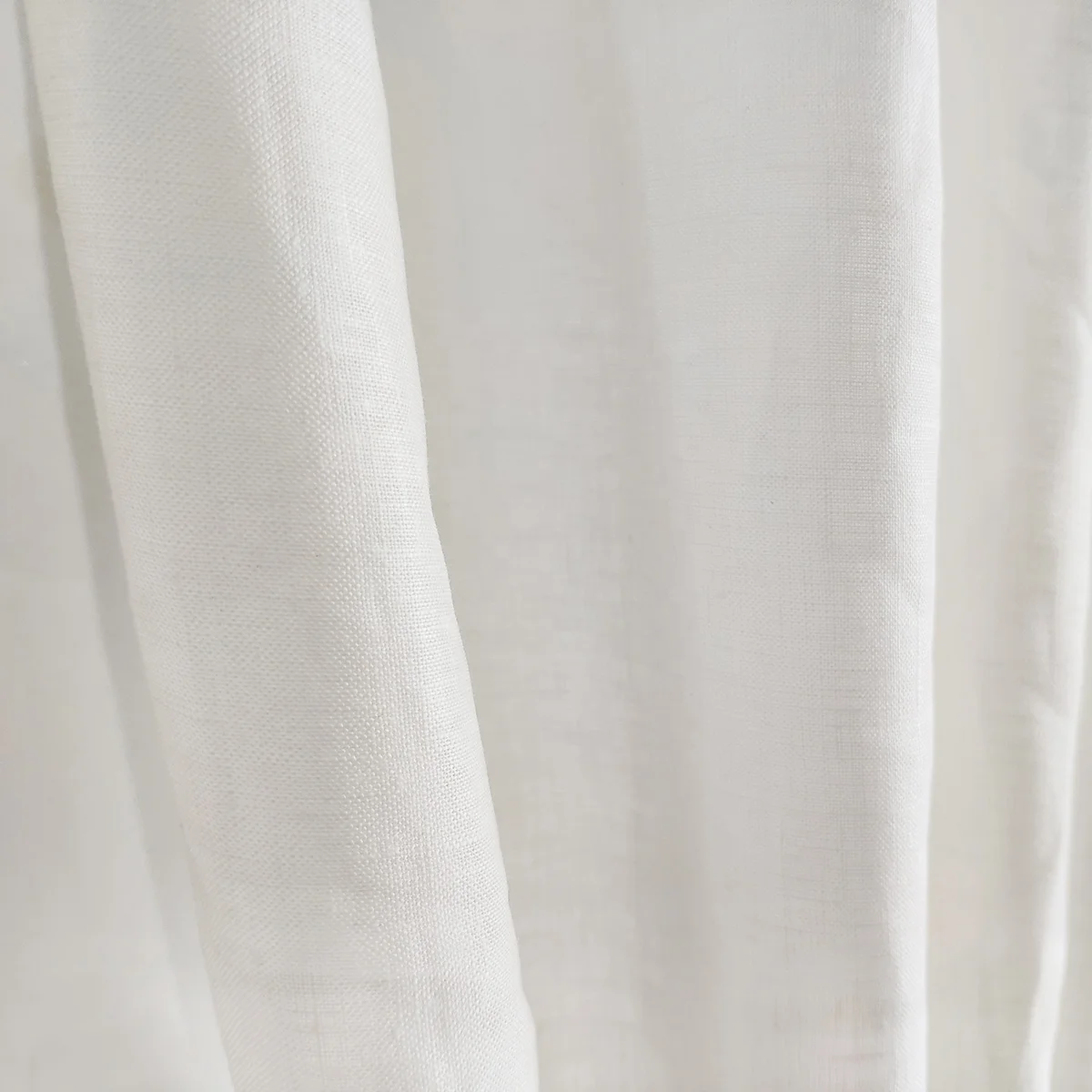 wholesale pure flax linen living room curtain custom design curtains