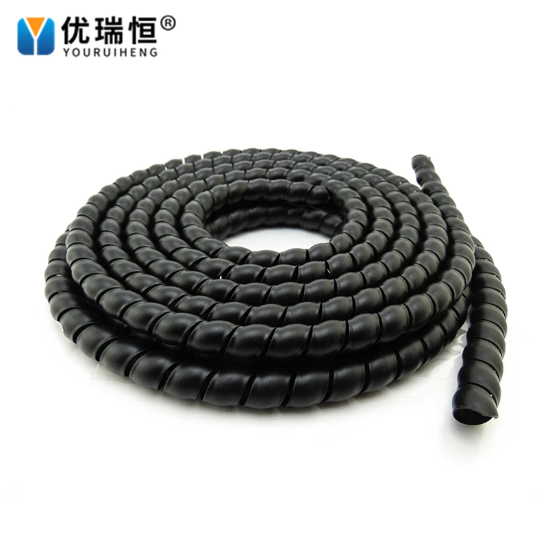 Customizable hose spiral protective sleeve