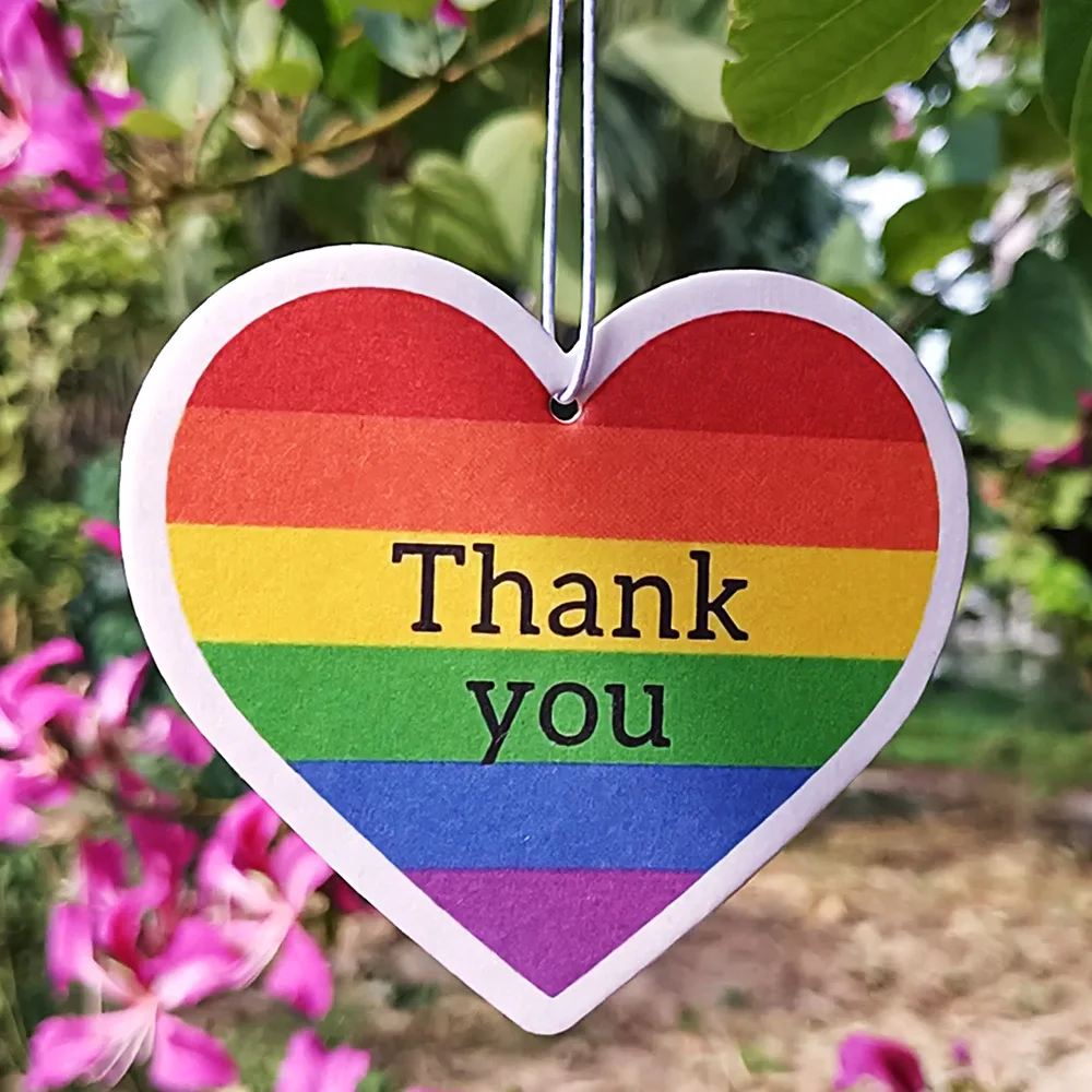 Custom logo scents air freshener brands wholesale hanging paper air fresheners for car