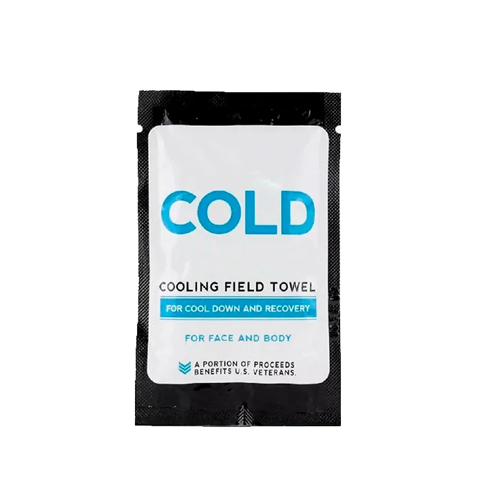 Single Packed Organic Aloe Vera Infused Sweat Cleaning Wipes Ice Effect Cooling Wet Wipes