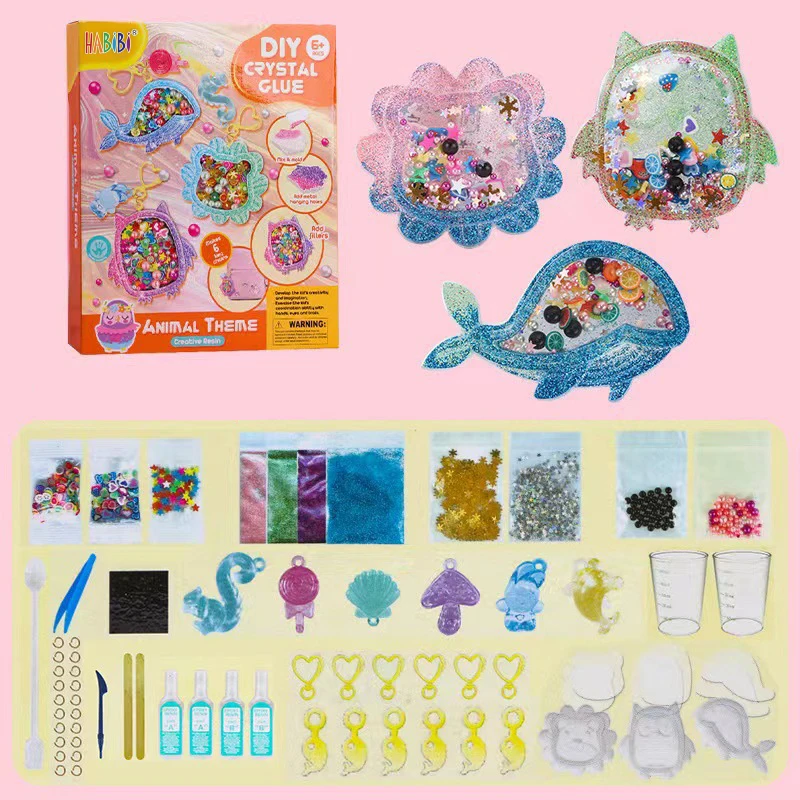 Children art craft supplies for kids christmas arts crafts set diy wholesale kit toy
