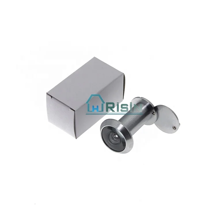 180 Degree Brass  Door Viewer with Cover