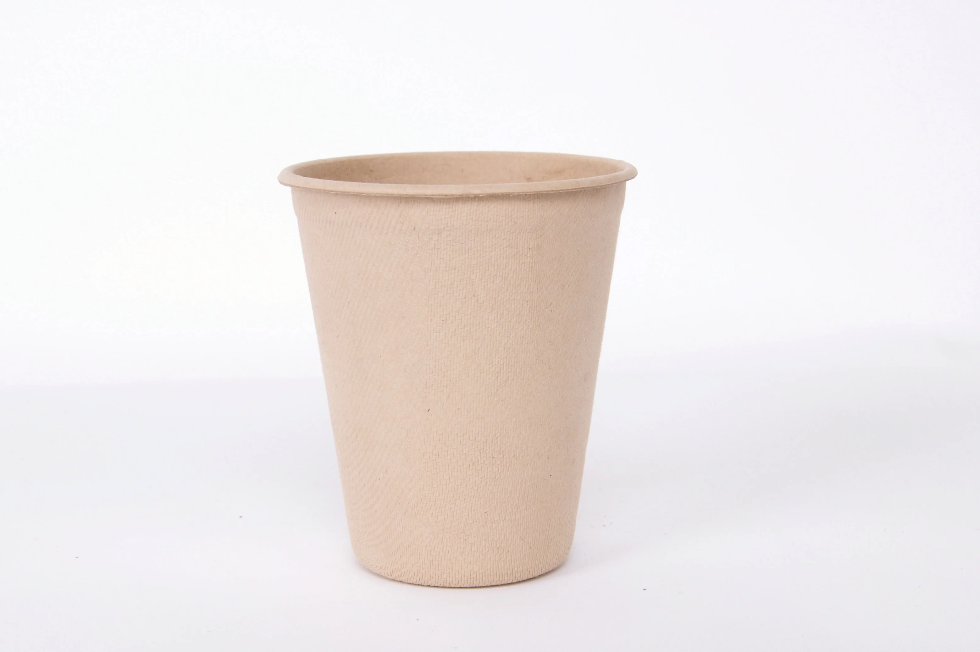 100% compostable biodegradable sugar cane pulp paper cup
