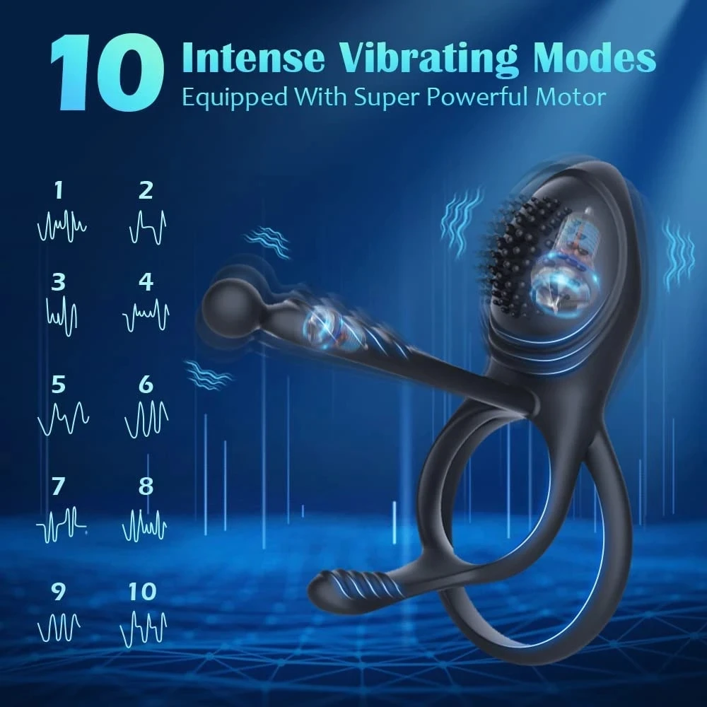 Remote Electric magnetic Delay Locking Sperm Ring Silicone Stimulation Couples Shared silicone Vibrating Cock Ring for man