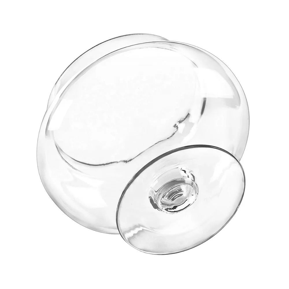 glass pedestal Apothecary jar Candy Buffet Display Storage Plant Terrarium Jars