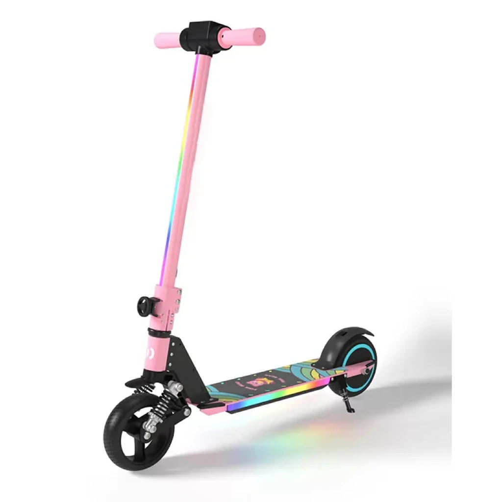 MJ129 Factory New Design 130W Kids Aluminum Scooter Electric 24V 2.5AH Folding Electric Scooter