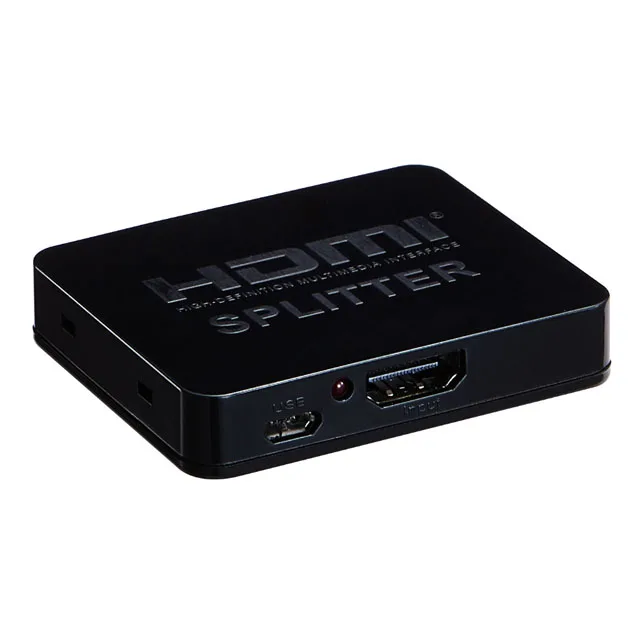 HDMI сплиттер Full HD 1080p видео переключатель 1x2 разделение 1 в 2 выход