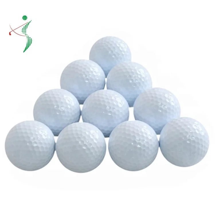 Wholesale 2 3 4 Piece USGA Conforming Custom White Printed Urethane Soft Tournament Practice Golf Ball