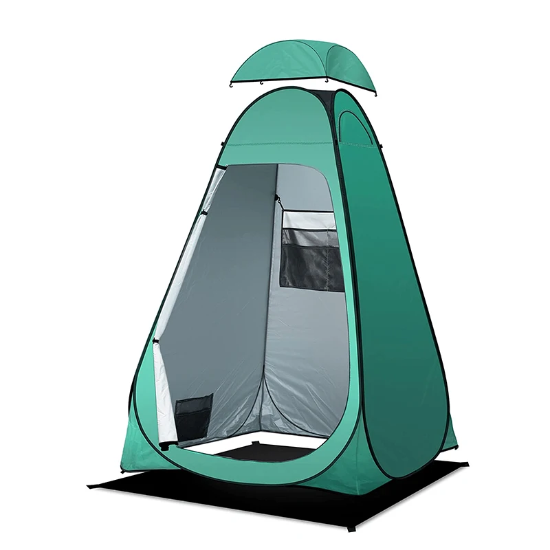 Portable Pop Up Outdoor Waterproof Camping Shower Tent Changing Room Folding Privacy Shelter Tent for Outdoor Dressing Toilet