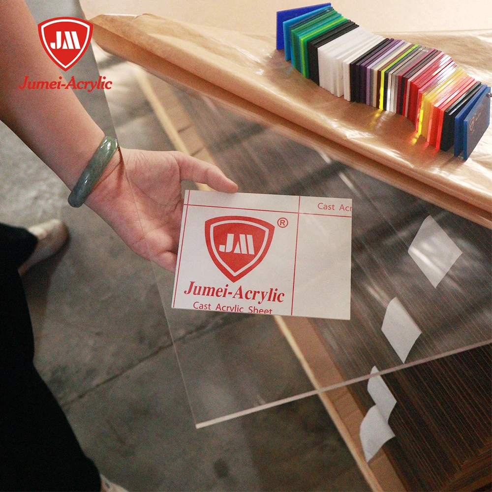 Jumei Acrylic Glass 3mm Transparent Acrylic Sheet Clear Acrylic Sheet for Custom Cutting