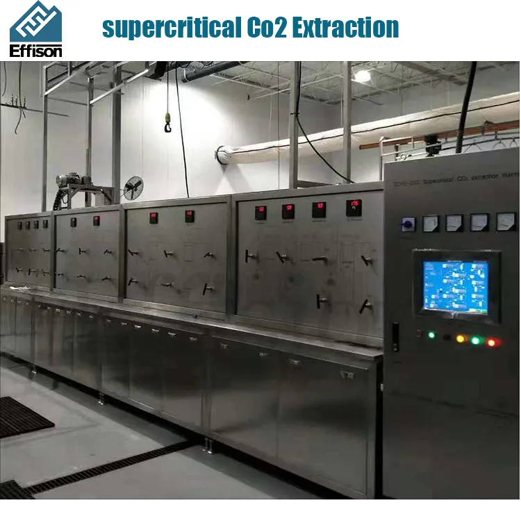 120L High Efficiency  for essential extraction Supercritical Co2 Extraction Machine